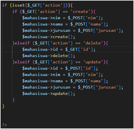 Function Mahasiswa Part 2