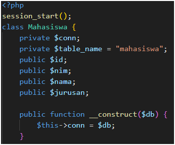Mahasiswa Class Part 1