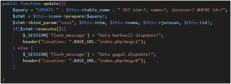 Mahasiswa Class Part 3