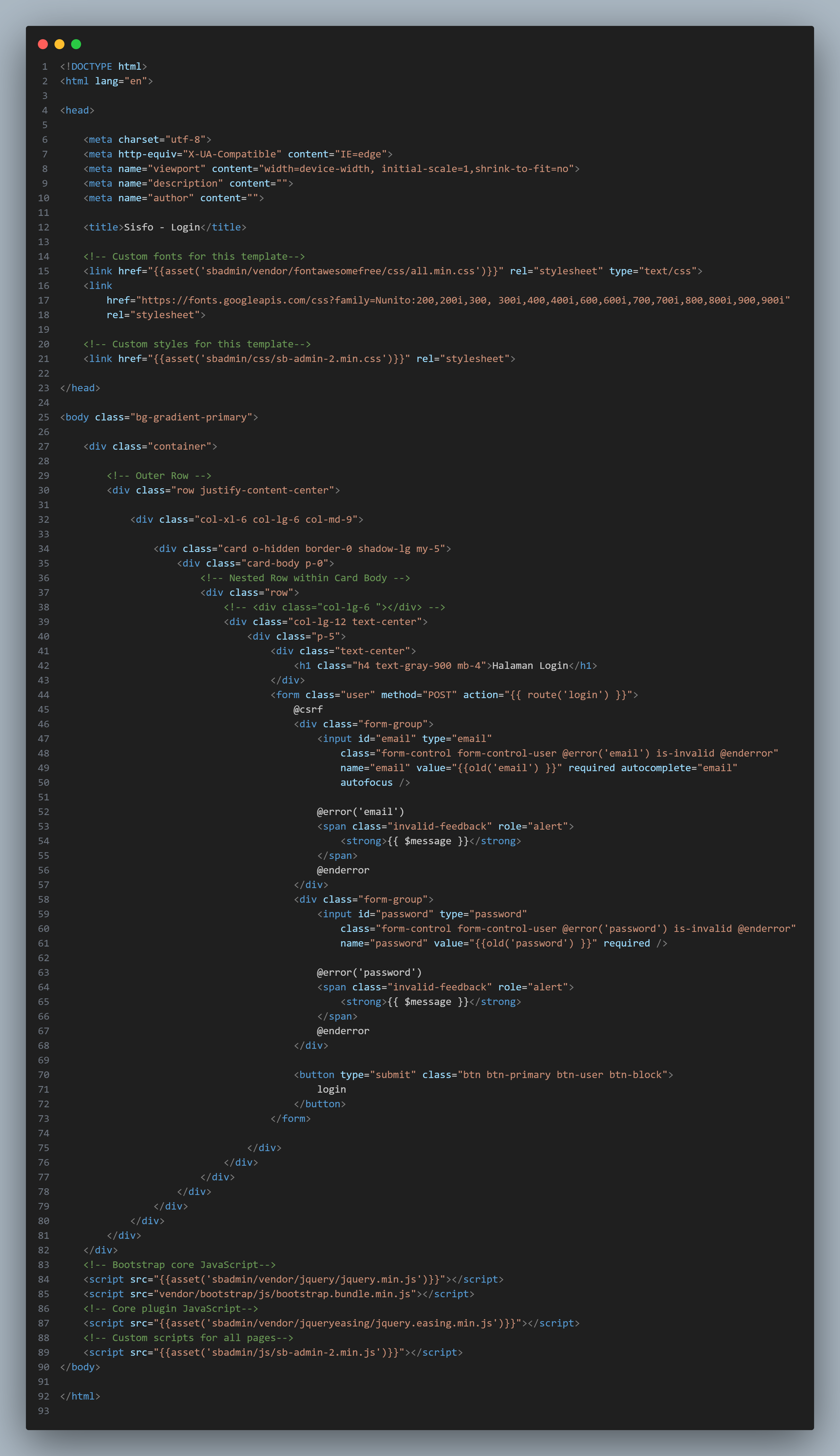 Mahasiswa Class Part 3