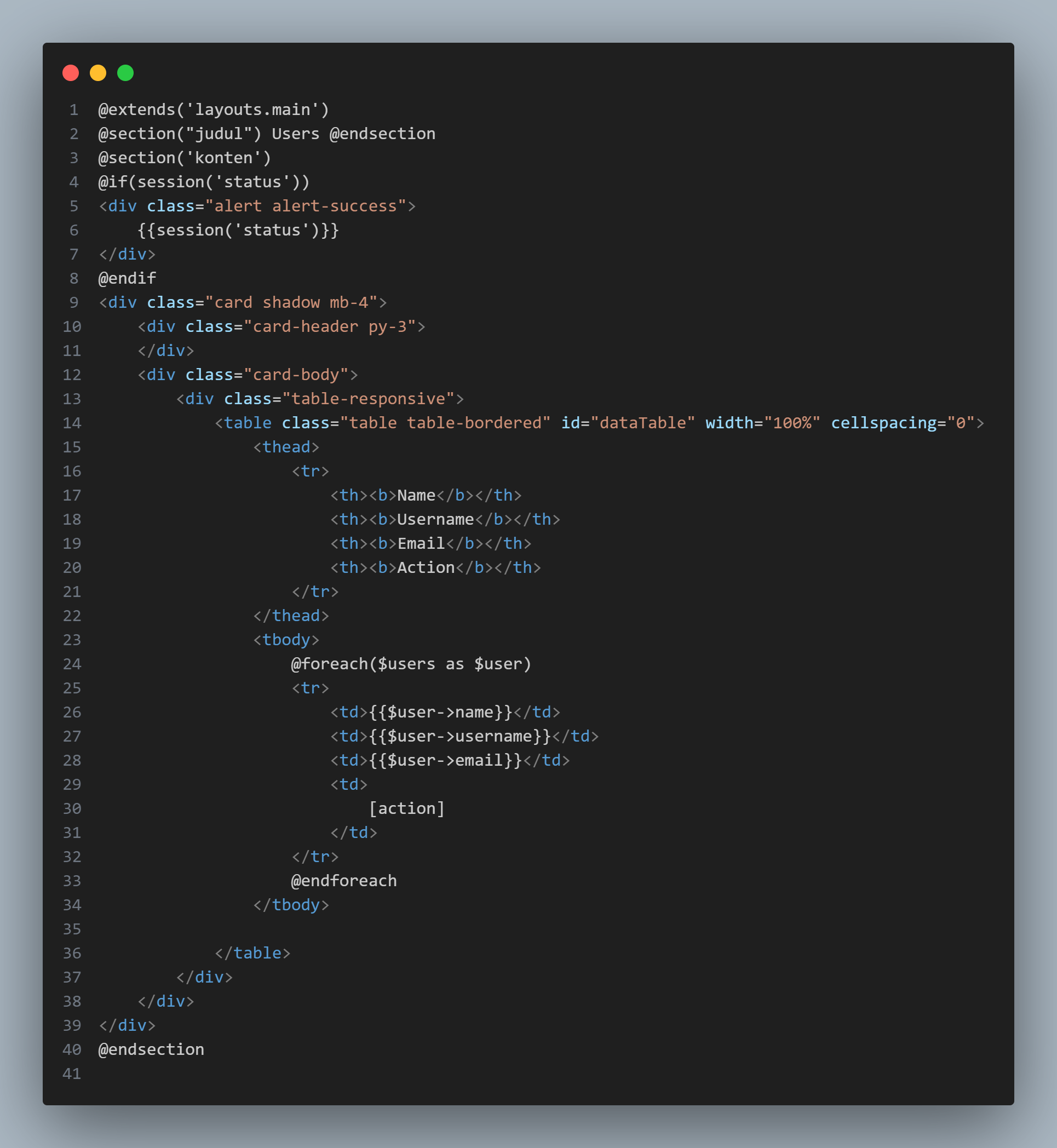 Mahasiswa Class Part 3